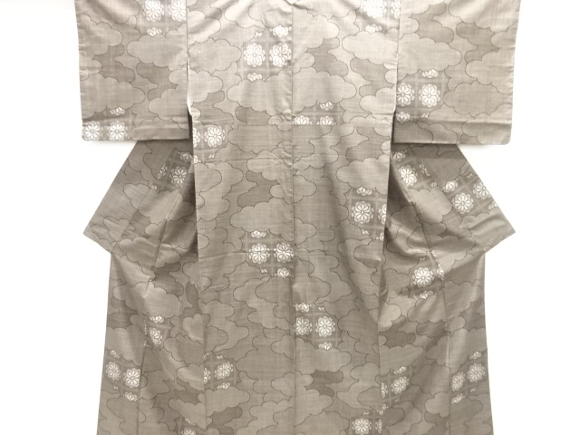 JAPANESE KIMONO / DORO OSHIMA TSUMUGI (5 maruki)